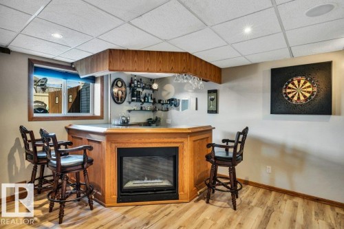 253 Birchwood Drive, Devon, AB - Indoor With Fireplace