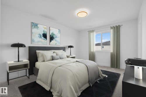 7087 Kiviaq Crescent, Edmonton, AB - Indoor Photo Showing Bedroom