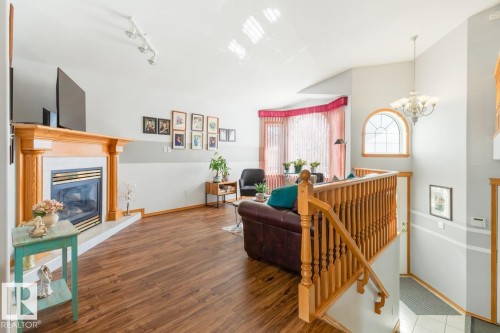 6704 164 Avenue, Edmonton, AB - Indoor With Fireplace
