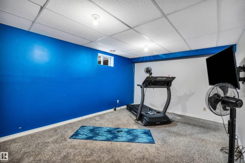 4612 10A Avenue, Edmonton, AB - Indoor Photo Showing Gym Room