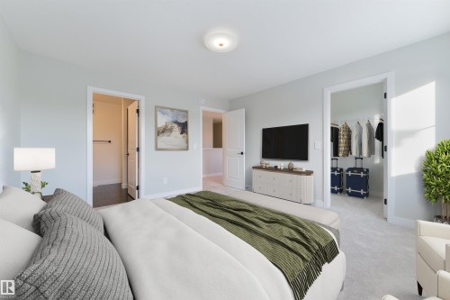 19 Cobblestone Gate, Spruce Grove, AB - Indoor Photo Showing Bedroom