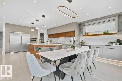 2942 Kostash Drive, Edmonton, AB - Indoor Photo Showing Dining Room