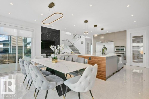 2942 Kostash Drive, Edmonton, AB - Indoor Photo Showing Dining Room