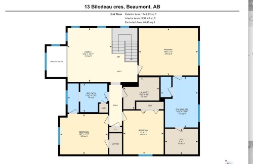 Floor plan - 13 Bilodeau Crescent, Beaumont, AB - Other