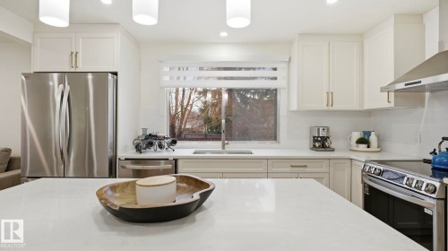2011 89 Street, Edmonton, AB - Indoor Photo Showing Kitchen With Upgraded Kitchen
