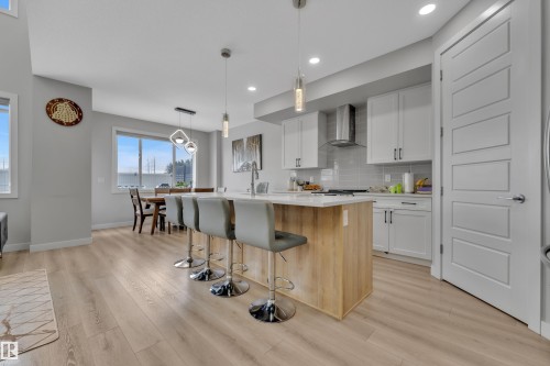 3003 4 Street, Edmonton, AB - Indoor Photo Showing Kitchen With Upgraded Kitchen