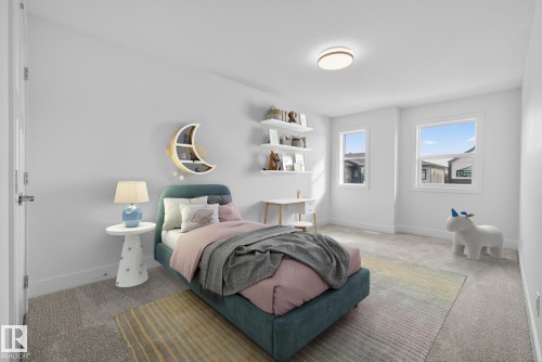 7091 Kiviaq Crescent, Edmonton, AB - Indoor Photo Showing Bedroom