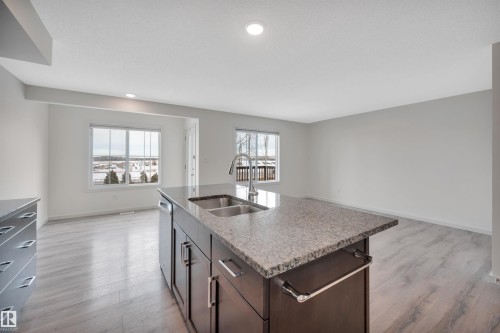 1336 Graydon Hill Way, Edmonton, AB - Indoor Photo Showing Kitchen With Double Sink