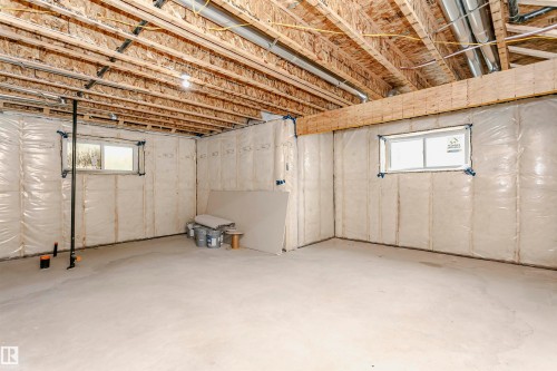 8411 Mayday Link Link, Edmonton, AB - Indoor Photo Showing Basement