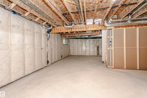 8411 Mayday Link Link, Edmonton, AB - Indoor Photo Showing Basement