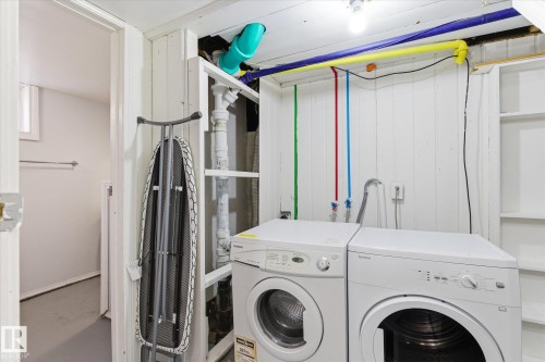 12821 122 Street, Edmonton, AB - Indoor Photo Showing Laundry Room