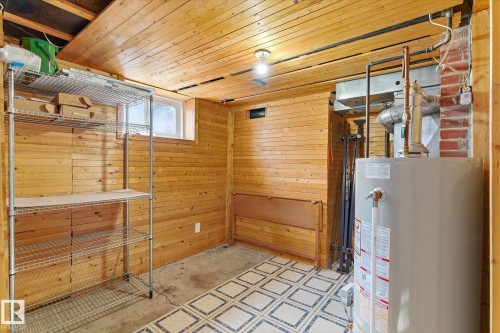 12821 122 Street, Edmonton, AB - Indoor Photo Showing Basement