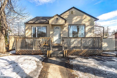 12821 122 Street, Edmonton, AB - Outdoor With Deck Patio Veranda