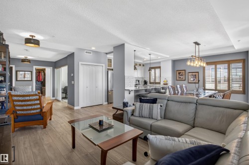 401 1316 Windermere Way, Edmonton, AB - Indoor Photo Showing Living Room