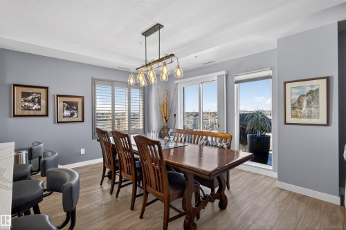 401 1316 Windermere Way, Edmonton, AB - Indoor Photo Showing Dining Room