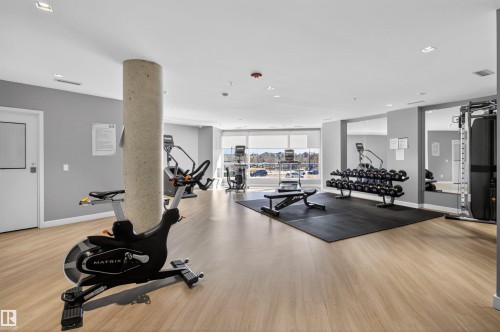 401 1316 Windermere Way, Edmonton, AB - Indoor Photo Showing Gym Room