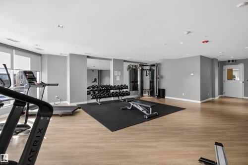 401 1316 Windermere Way, Edmonton, AB - Indoor Photo Showing Gym Room