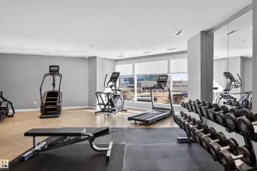 401 1316 Windermere Way, Edmonton, AB - Indoor Photo Showing Gym Room