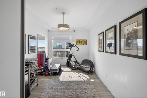 401 1316 Windermere Way, Edmonton, AB - Indoor Photo Showing Gym Room