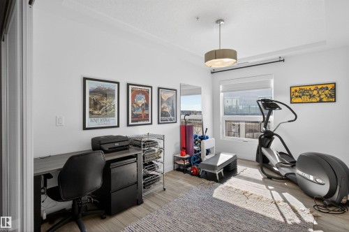 401 1316 Windermere Way, Edmonton, AB - Indoor Photo Showing Gym Room