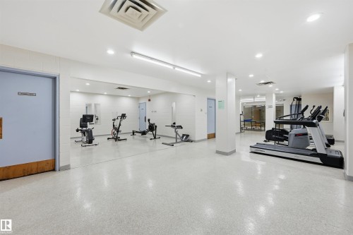 1910 10149 Saskatchewan Drive, Edmonton, AB - Indoor Photo Showing Gym Room