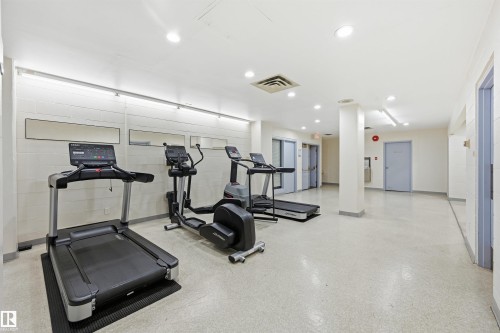 1910 10149 Saskatchewan Drive, Edmonton, AB - Indoor Photo Showing Gym Room