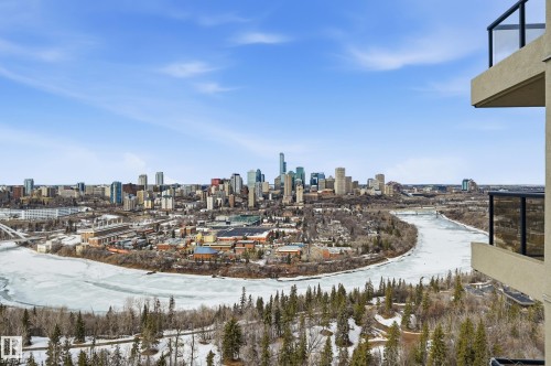 1910 10149 Saskatchewan Drive, Edmonton, AB - Outdoor With View