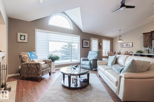 32 600 Regency Drive, Sherwood Park, AB - Indoor Photo Showing Living Room