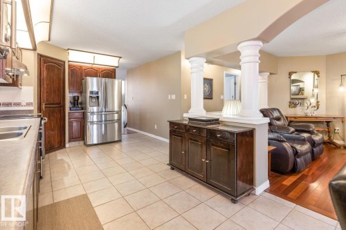 454 Ormsby Road W, Edmonton, AB - Indoor Photo Showing Kitchen With Double Sink