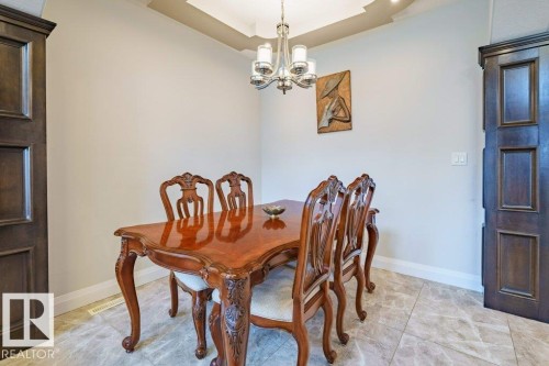 6111 56 Avenue, Beaumont, AB - Indoor Photo Showing Dining Room