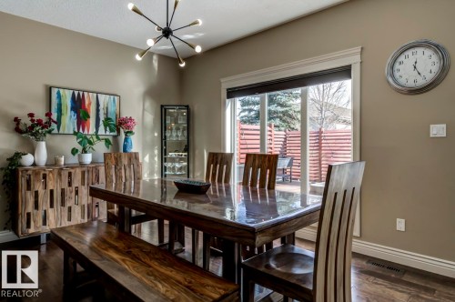 1005 Downey Way, Edmonton, AB - Indoor Photo Showing Dining Room
