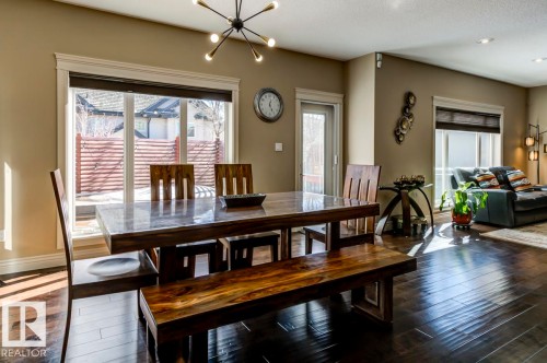 1005 Downey Way, Edmonton, AB - Indoor Photo Showing Dining Room