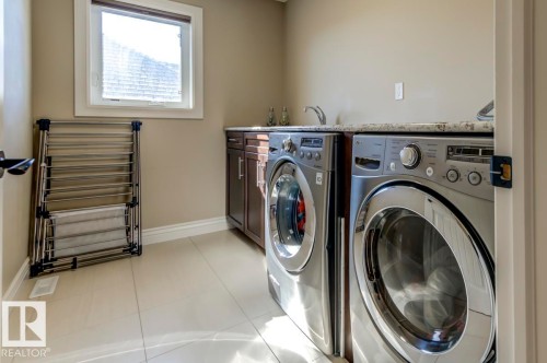 1005 Downey Way, Edmonton, AB - Indoor Photo Showing Laundry Room