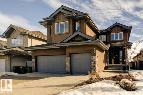 1005 Downey Way, Edmonton, AB - Outdoor With Facade