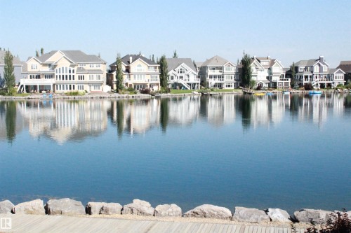 17 1179 Summerside Drive, Edmonton, AB - Outdoor With Body Of Water