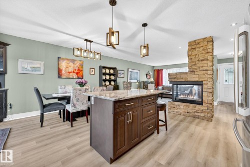 4664 16A Avenue, Edmonton, AB - Indoor With Fireplace