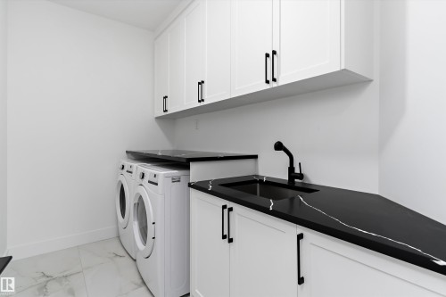 804 Elderberry Crest, Edmonton, AB - Indoor Photo Showing Laundry Room