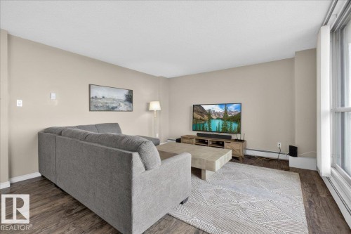 1306 11007 83 Avenue, Edmonton, AB - Indoor Photo Showing Living Room