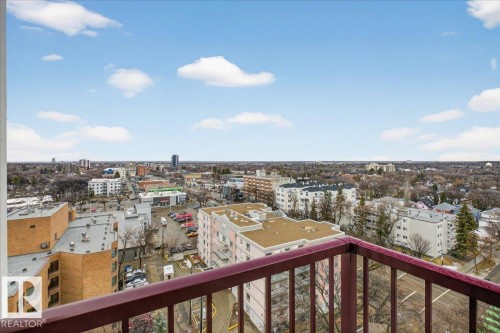 1306 11007 83 Avenue, Edmonton, AB - Outdoor With Balcony With View