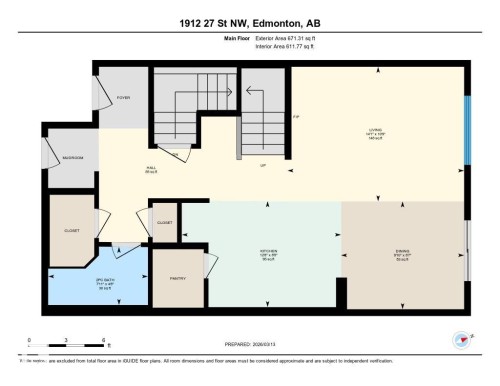 Floor plan - 1912 27 Street Nw, Edmonton, AB - Other