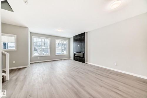 3323 Roy Brown Way, Edmonton, AB - Indoor With Fireplace