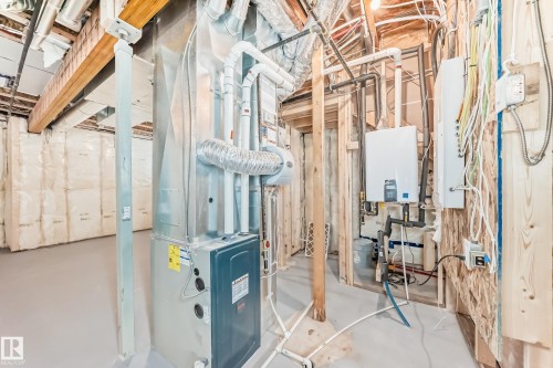 3323 Roy Brown Way, Edmonton, AB - Indoor Photo Showing Basement