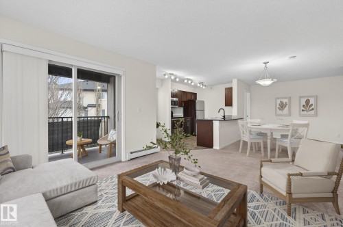 227 5370 Chappelle Road, Edmonton, AB - Indoor Photo Showing Living Room