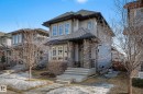 View of front facade featuring roof with shingles - 4110 Allan Crescent, Edmonton, AB  - Outdoor With Facade 
