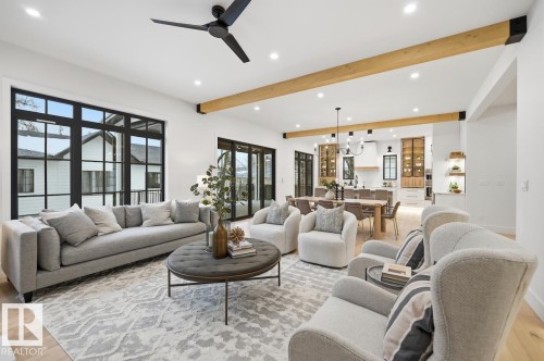 10519 138 Street, Edmonton, AB - Indoor Photo Showing Living Room