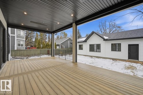10519 138 Street, Edmonton, AB - Outdoor With Deck Patio Veranda With Exterior