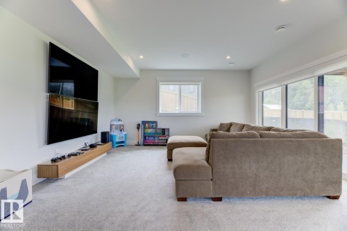 20484 128 Avenue, Edmonton, AB - Indoor Photo Showing Living Room