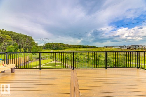 20484 128 Avenue, Edmonton, AB - Outdoor With Deck Patio Veranda With View