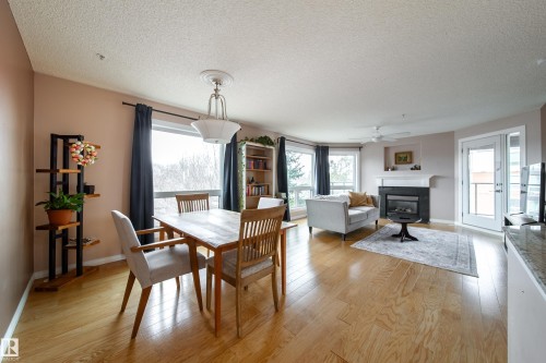 409 7839 96 Street, Edmonton, AB - Indoor With Fireplace