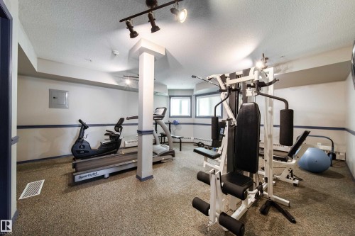409 7839 96 Street, Edmonton, AB - Indoor Photo Showing Gym Room